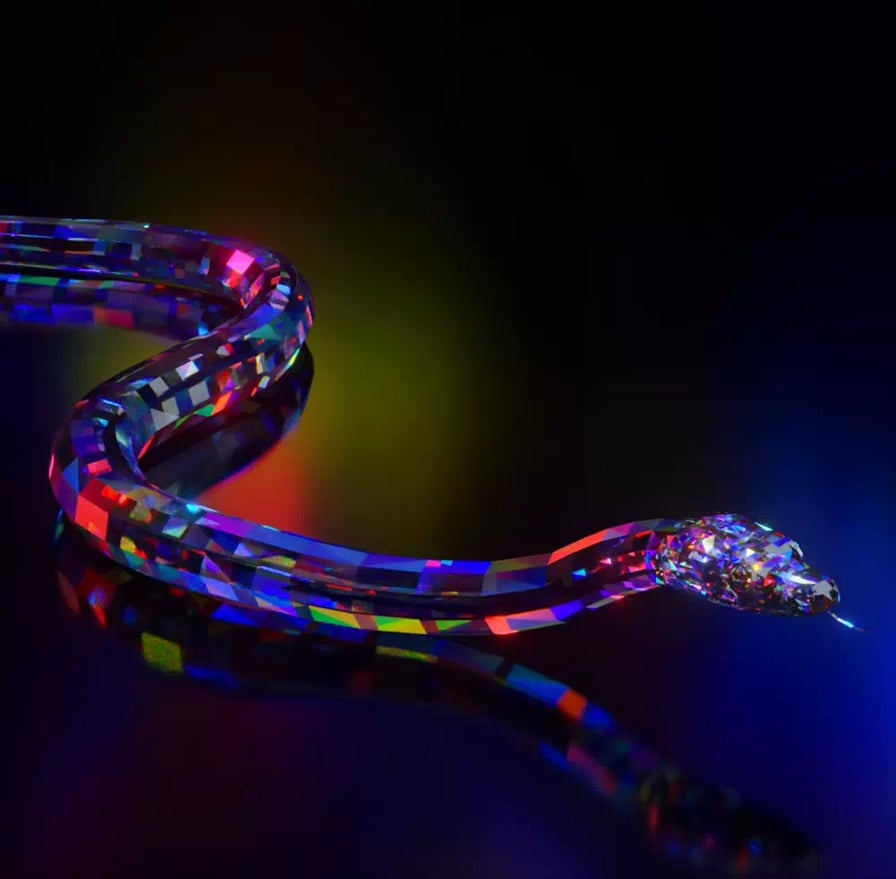 multi color snake